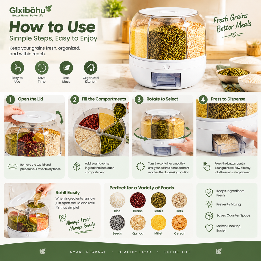 A Smarter Way To Store Your Everyday Grains